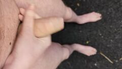 Play Outdoor Masturbation Exposure: Big Dick and Public Nudity
