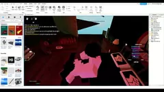Играть Запретное Roblox Rendezvous Roblox с головным лицом.